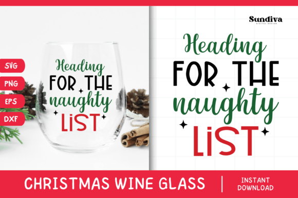Christmas Wine Glass Quote SVG 12 for Local Business Branding