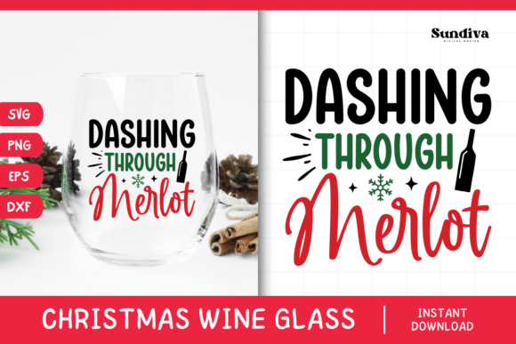 Christmas Wine Glass Quote SVG 17 Review for Embroidery Projects