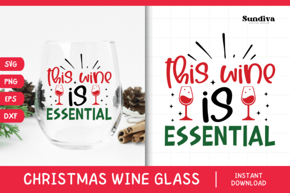 Christmas Wine Glass Quote SVG 2: A Crafts & Graphics Review