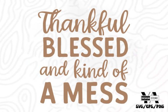 Fall Autumn Thankful Quote SVG PNG Graphics for Crafts