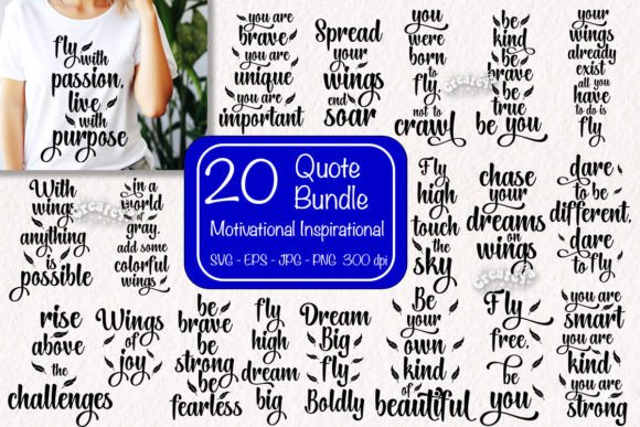 Quote Bundle SVG: Graphics for Crafts and Empowerment