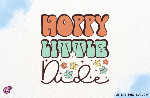 Retro Easter Day Cute Quote SVG Design for Graphics and Crafts